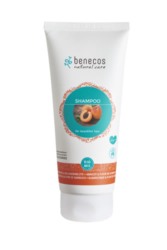 Benecos Shampooing abricot & fleur de sureau 200ml